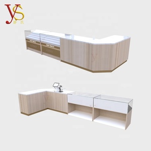 YSshelves Quầy Bar Quầy Tiếp Tân Quầy Bar Quầy Thu Tiền Mặt Siêu Thị Cửa Hàng Bán Lẻ Bằng Gỗ Tùy Chỉnh - Product Image 3