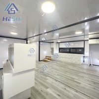 Casa Contenedor Prefabricada Expandible de Alta Calidad de 40 y 20 Pies, con 1, 2, 3, 4 o 5 Dormitorios, Moderna, Móvil, Tipo Cabaña