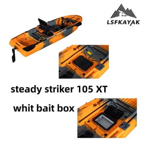 2025 fabbrica cinese nuovo Kayak <span class=keywords><strong>da</strong></span> pesca con pedale e scatola <span class=keywords><strong>esca</strong></span> per una facile capacità di trasporto 265kg può installare il motore - Product Image 2