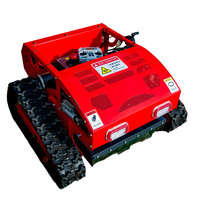 Tondeuse à gazon robotisée télécommandée, autopropulsée, moteur 4 temps, largeur de coupe 600 mm