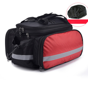 Paket sepeda gunung, peralatan berkendara jarak jauh paket rak belakang sepeda gunung kapasitas besar tahan air paket kursi belakang - Product Image 6