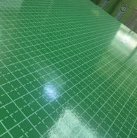Contrachapado Moderno Recubierto de Fenol Impermeable con Película Plástica Verde para Proyectos de Exteriores y Villas