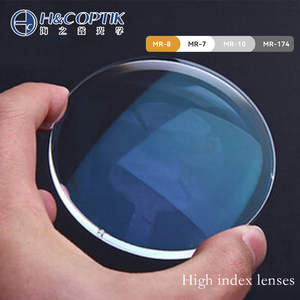 Lentes Ópticas Asféricas MR-7 SHMC de 1.67 de H&C Optik <span class=keywords><strong>Lens</strong></span> Factory, Lentes Ópticas de 75 mm de Diámetro al Mejor Precio - Product Image 1