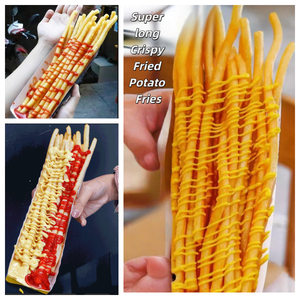 Polvere per Patatine Fritte Lunghe, Farina di Patate Premiscelata, Polvere di Patate Dolci per Patatine Fritte Lunghe, Miscela per Pasticceria, Confezione da 1kg - Product Image 1