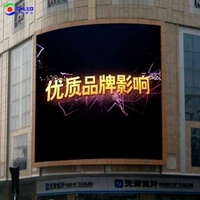 P5 P6 grand écran multimédia Led étanche extérieur accrocheur effet 3d écran vidéo de film haute définition sur le mur de construction