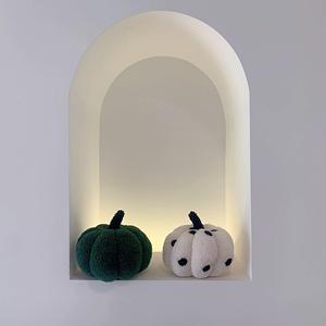 Hình dạng thuôn dài chần có thể giặt đệm phong cách Châu Âu mục vụ thiết kế núi gió nhà trang trí ném gối - Product Image 3