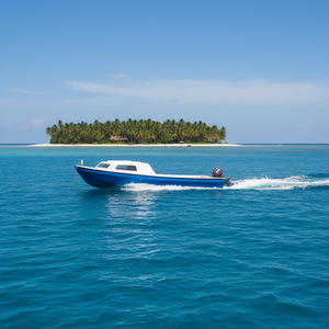 Grandsea Nouveau Panga-700C 7m/23ft Bateau <span class=keywords><strong>de</strong></span> pêche en fibre <span class=keywords><strong>de</strong></span> verre avec cabine et auvent, moteur hors-bord à essence pour utilisation multi-usage en eau et sports nautiques - Product Image 2