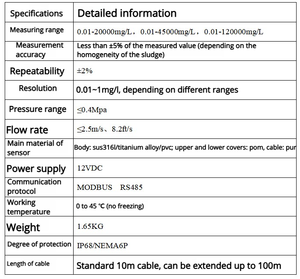 Liangsen TSS สารแขวนลอยดิจิตอลอิเล็กโทรดรวม<span class=keywords><strong>การ</strong></span><span class=keywords><strong>ดูด</strong></span>ซับอินฟราเรดและ<span class=keywords><strong>การ</strong></span>กระเจิงแสงวิธี - Product Image 6