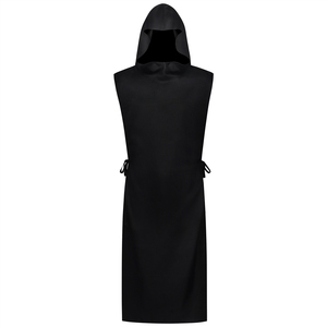 Robe médiévale, ceinture du dieu de la mort de la Renaissance, cape à capuche, costume d'Halloween - Product Image 5