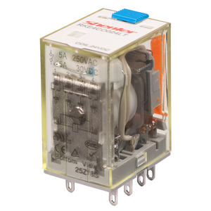 Shenler RKE4CO024LT 4-полюсный автоматический 24VDC 5A миниатюрное реле общего назначения таймер Маленькая прозрачная реле разъем dpdt тонкий производитель - Product Image 3