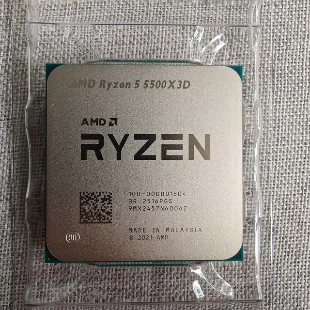 Desktop Gaming Am4 6core 105w Ry-zen R5 5500X3D CPU in Stock Brand New Tray