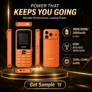 Teléfono Móvil GSM de 4 Bandas, Resistente, con Doble SIM, Radio FM, Linterna y Teclado Grande, para Usuarios Finales Africanos - Product Image 2