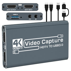 Carte de <span class=keywords><strong>capture</strong></span> vidéo audio HDMI 4K vers USB 3.0 pour jeux HDTV pour ordinateur TV - Product Image 2