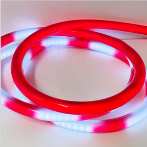 <span class=keywords><strong>Tube</strong></span> néon flexible DMX noir 360 LED IP65 24V en silicone, lumières DJ programmables D22 pour festivals de musique et raves - Product Image 2
