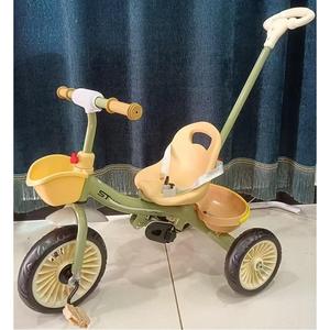 Poussette en plastique de vélo de <span class=keywords><strong>tricycle</strong></span> de pédale des enfants pour les âges 1-3-6 - Product Image 2
