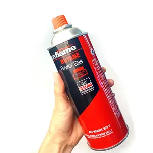 Fabrication de bidon de carburant butane gazeux, cartouche de carburant butane de camping, carburant butane en conserve portable