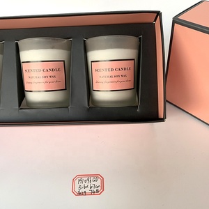 Custom Made <strong>Cheap</strong> Fashion Premium Grade Aroma <strong>Candle</strong> in Gift Set - Product Image 4