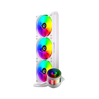 ZeroMaster 360mm ARGB coloré liquide refroidisseur PC radiateur jeu boîtier d'ordinateur refroidissement par eau CPU radiateur Intel ventilateurs refroidissement