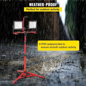 Dual Head <b>Led</b> Work <b>Light</b> 10000 Lumen Tripod With 1.6m 2m 4m 5m WD-650 Dual Head <b>Led</b> Work <b>Light</b> WD-650 - Product Image 3
