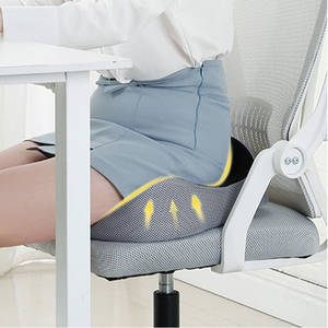 Vente flash, coussin de siège multi-usages pour le <span class=keywords><strong>bureau</strong></span>, respirant, confortable, en mousse à mémoire de forme, écologique, antidérapant, pour toutes les saisons - Product Image 2