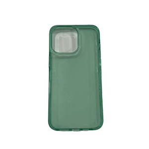 Funda blanda de TPU transparente de lujo IPhone15 Pro Max, protector de cámara de diseño fluorescente de dos colores para teléfonos móviles Apple - Product Image 5