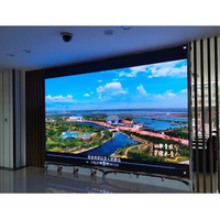 Fournisseur de la Chine hd tv grand écran led extérieur led écran publicitaire module souple écran d'affichage incurvé