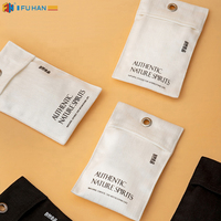 Sachet parfumé personnalisé en tissu sergé de coton pour armoire et voiture, à parfum longue durée