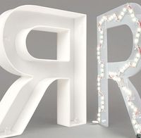 Letras acrílicas 3D personalizadas para exteriores con logotipo, letrero luminoso LED con letras de canal, letras iluminadas de aluminio, letrero luminoso.