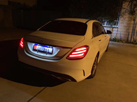 Feux arrière LED de style S pour Mercedes Benz C200 C260 2015-2021, transformation de la classe C W205 de l'ancien au nouveau modèle