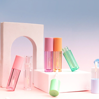 Mini flacons de 2 ml pour gloss à lèvres en gel, tubes de gel pour les lèvres, contenants de brillant à lèvres en PP pastel pour la ligne beauté estivale