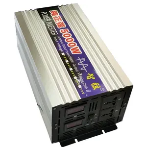 純粋な正弦波インバーター1000W-8000W 3kw 5kw DC 12V 24V 48V 60V ~ AC 220V 230V 240Vオフグリッドソーラーコンバーター