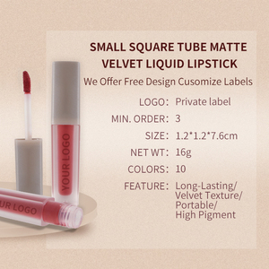Nuevo Lápiz <span class=keywords><strong>Labial</strong></span> de Marca Privada, Larga Duración, Textura Aterciopelada, Portátil, Alta Pigmentación, Logotipo Personalizado, Lápiz <span class=keywords><strong>Labial</strong></span> Líquido Mate - Product Image 3