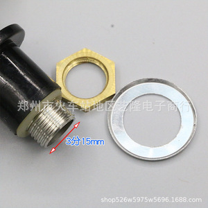 Interrupteur universel pour robinet, 3/8 pouces, 15mm, pour seau à thé au lait, conteneur isolé, qualité alimentaire, chromé - Product Image 1