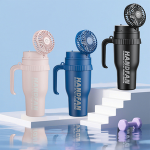 Бутылка для воды из нержавеющей стали с охлаждающим вентилятором для летнего использования для активного отдыха - Product Image 6