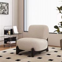 Nouveau mobilier élégant de designer pour la maison canapé chaise pour le salon fauteuil moderne en velours pour hôtel fauteuil canapé simple de luxe