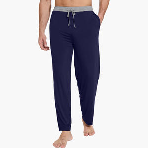 Pantalon de pyjama thermique personnalisé en bambou pour homme – Vente en gros de bas de pyjama pour homme - Product Image 1