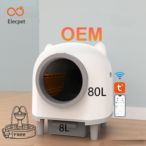 Bac à litière pour chat autonettoyant Elecpet Grand bac à litière automatique pour chat avec contrôle APP Bac à litière intelligent supporté par Wi-Fi 2.4GHz - Product Image 1