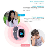 Jam Tangan Pintar Anak Z1, Jam Tangan Telepon, SOS, Tahan Air, Smartwatch, Pelacak Lokasi Kartu SIM, Jam Tangan Anak Laki-laki Perempuan