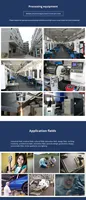 Service de fraisage et brochage de précision OEM, pièces de cardan de drone en acier inoxydable usinées sur commande par CNC 5 axes, tolérance de 0,02 mm