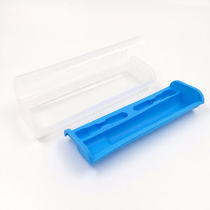 Estuche de cepillo de viaje de plástico ecológico moderno <span class=keywords><strong>soporte</strong></span> de cepillo de dientes sin polvo para el hogar y el baño logotipo personalizado para hoteles - Product Image 6