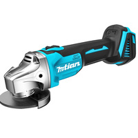 Meuleuse d'angle sans balais rechargeable au lithium, petite machine de découpe domestique, outil de meulage et de polissage mini haute puissance