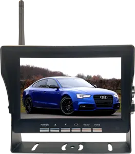 7 Inch Quad HD IPS Screen Wireless Dash Camera System Reverse Aid Monitor For Car Bus Vehicle Truck