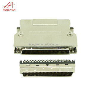 <span class=keywords><strong>SCSI</strong></span> HPDB 50P 68P 100P Doble cara IDC Tipo Zinc Chapado Doble tornillo Macho Hembra Conector <span class=keywords><strong>SCSI</strong></span> - Product Image 6