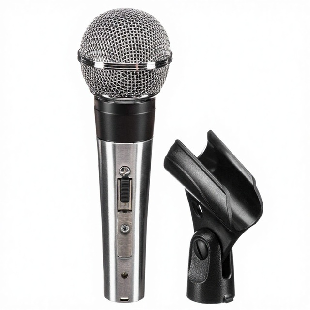 565SD Professional Stage Performance Singing Playing Dynamic Handheld Microphone with XLR Connector Wired Noise Cancelling