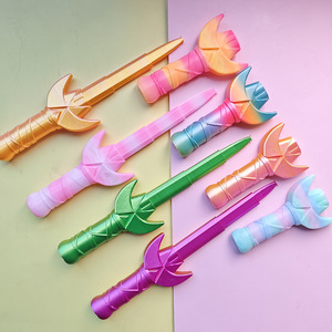Épée de samouraï rétractable en plastique imprimée en 3D, mini-couteau, jouet de simulation de lame de maître - Product Image 4