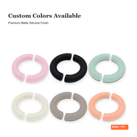 Haltères en silicone personnalisés en forme de demi-cercle, antidérapants, en forme de C, système de 6 couleurs, équipement d'entraînement musculaire pour la maison, la salle de sport, le Pilates, le yoga