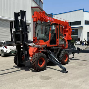 Marca China 3,5 T Carretilla elevadora Telescópica Jib Boom Crane con accesorio de grúa elevadora T35A - Product Image 2