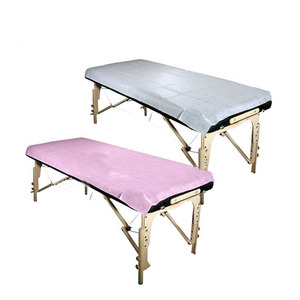 Lenzuolo da letto piatto monouso in plastica impermeabile monouso per salone lettino da massaggio di bellezza per cura personale - Product Image 2