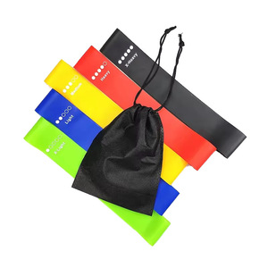 Cao Đàn Hồi TPE Chất Liệu Yoga Tập Thể Dục Ban Nhạc Cho Tập Thể Dục 5 Lb Tùy Chọn Mông Squat Ban Nhạc Tối Thiểu Đặt Hàng 5 Miếng - Product Image 1