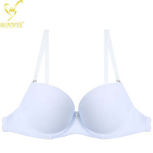 Binnys Push up Soutien Gorge mujeres sujetadores con hombro transparente transpirable B Cup venta al por mayor Sostenes Sexy Ladies <span class=keywords><strong>Brallette</strong></span> - Product Image 2